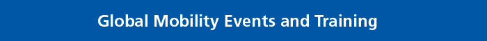 Global Mobility Events and Training
