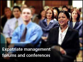 Expatriate management forums and conferences