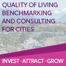 Quality of Living Benchmarking and Consulting for Cities