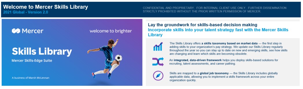 Mercer Skills Library content