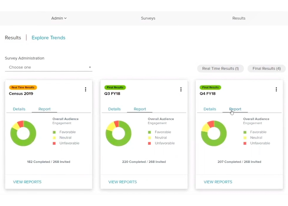 Pulse Surveys screenshot